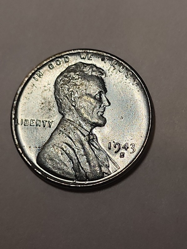 1943-S Lincoln Wheat Penny Cent GEM BU Brilliant Uncirculated Rare 