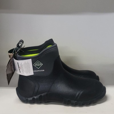 Muck Boot Edgewater Ankle Boot Black Mens Size 10M