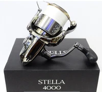 SHIMANO 18 STELLA 4000-J Spinning Reel + Box/Case Pre-spooled Mint Condition