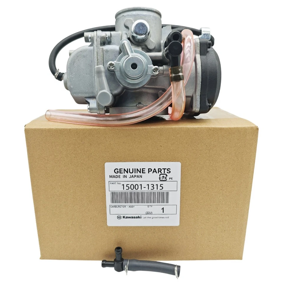 New OEM Carburetor【Genuine】For 1987-2007 Kawasaki KLR650 KLX650 15001-1315 Foto 3 de 4