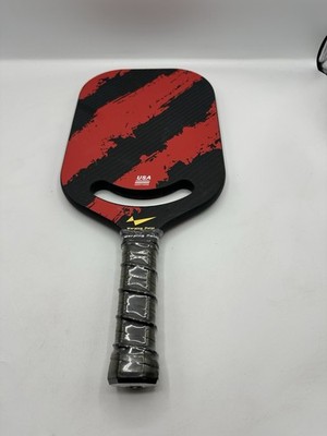 Warping Point Pickleball Paddle Carbon Fiber Racket 16mm Red | eBay