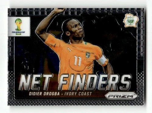 2014 Panini Prizm FIFA World Cup Brazil #8 Didier Drogba Net Finders