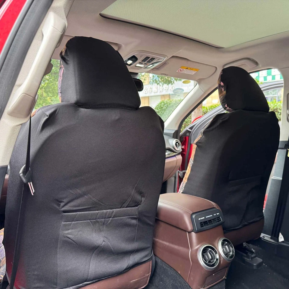 Funda de asiento delantera duradera rosa camuflaje lona para KIA Sephia Foto 4 de 4