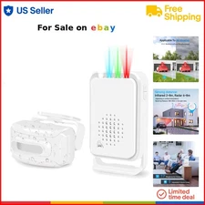 Outdoor Motion Sensors Wireless Waterproof Alarm System Security Driveway