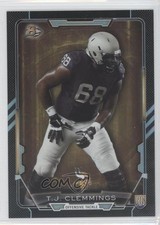 2015 Bowman Rookies Black Rainbow Foil TJ Clemmings #77 1f0