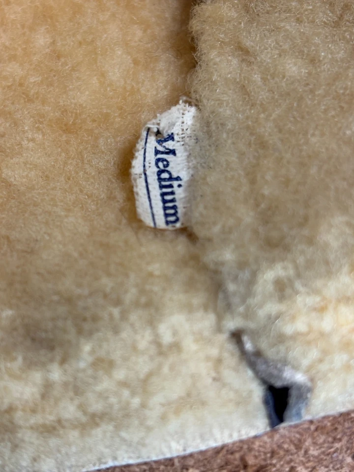 * WWII era USAAF Type B-2 Flying Cap Hat  Tagged Medium * & Named Veteran Photo - Image 3 of 4