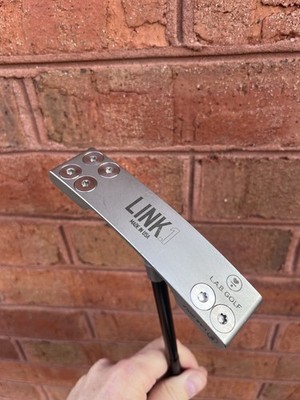 LAB Golf LINK.1 Blade Putter Right Hand 35'' Inch w/ Headcover RH MINT! 73* Lie