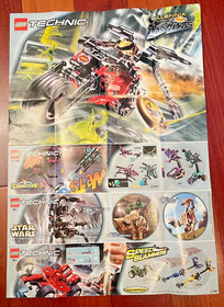 Lego Technic Throwbot set #8521(Flare) and 8522(Spark) Nearly Complete