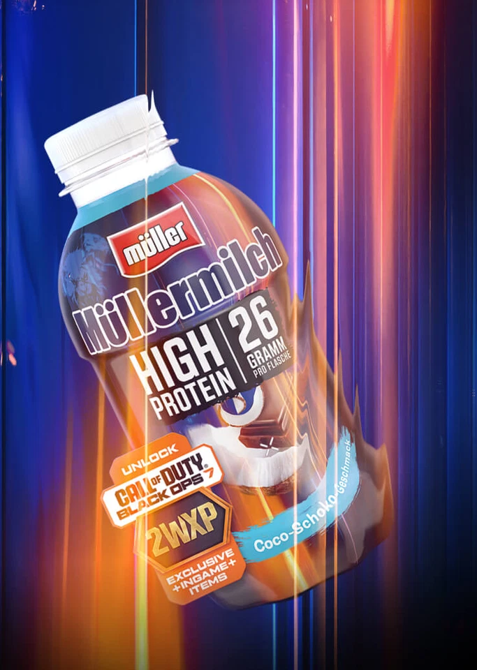 Call of Duty Black Ops 7 Müllermilch Exclusive Reward Code