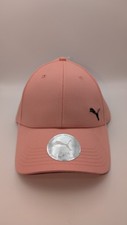 New puma pink cap with metal badge! OSFA SIZE!