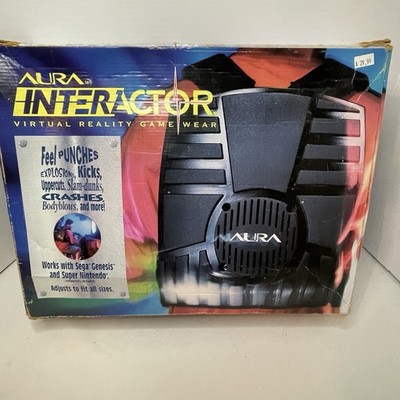 1994 SEGA  Genesis And SNES Aura Interactor Virtual Reality Game Wear