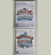 Skylanders Nintendo Wii Video Game Lot Giants + Swap Force Bundle Tested