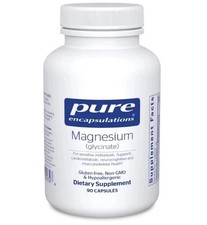 Pure Encapsulations Magnesium glycinate 120mg - 90 Vegetarian Capsules