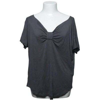 John Eshaya, Top, Größe: M/L, Grau, Viskose, Einfarbig, Damen #9qu