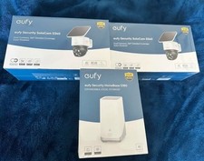 eufy SoloCam S340 2-Cam Kit HomeBase S380 Solar Wireless Outdoor Camera Wi-Fi