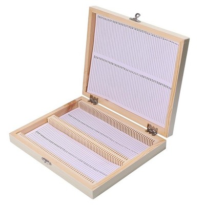 1X(Aufbewahrungsbox Aus  für 100 Objektträger M8R2)2454