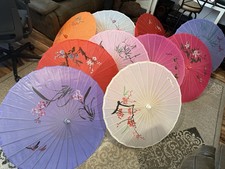 Nice Floral Decorative / Photoshoot / Sun Umbrellas - Multicolor Set of 10.