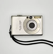 Canon PowerShot Digital Camera ELPH SD450 with Chargers TESTED WORKING