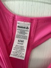 Reebok Classic Pink Racerback Stretch Athletic girls Tank Top 6 BNWT — photo 2