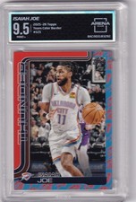 ARENA CLUB 9.5 MINT+ 2025-26 TOPPS TEAM COLOR BORDER ISAIAH JOE THUNDER gr453