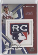 2021 Topps Rookie Card Manufactured Red 3/10 Ian Anderson #RP-IA Patch im0