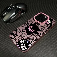 Anime Gengar Coque Phone Case For iPhone 16 15 14 13 12 11 Plus Mini Pro Max