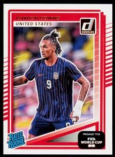 2025-26 Donruss Road to FIFA World Cup Damion Downs 201 RC USA
