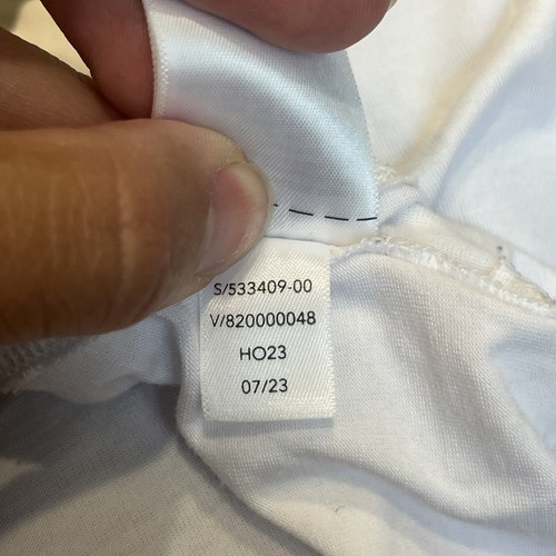 Athleta With Ease Tee Women’s Size Small Solid White T-Shirt Short Sleeve 533409 - Picture 10 of 10