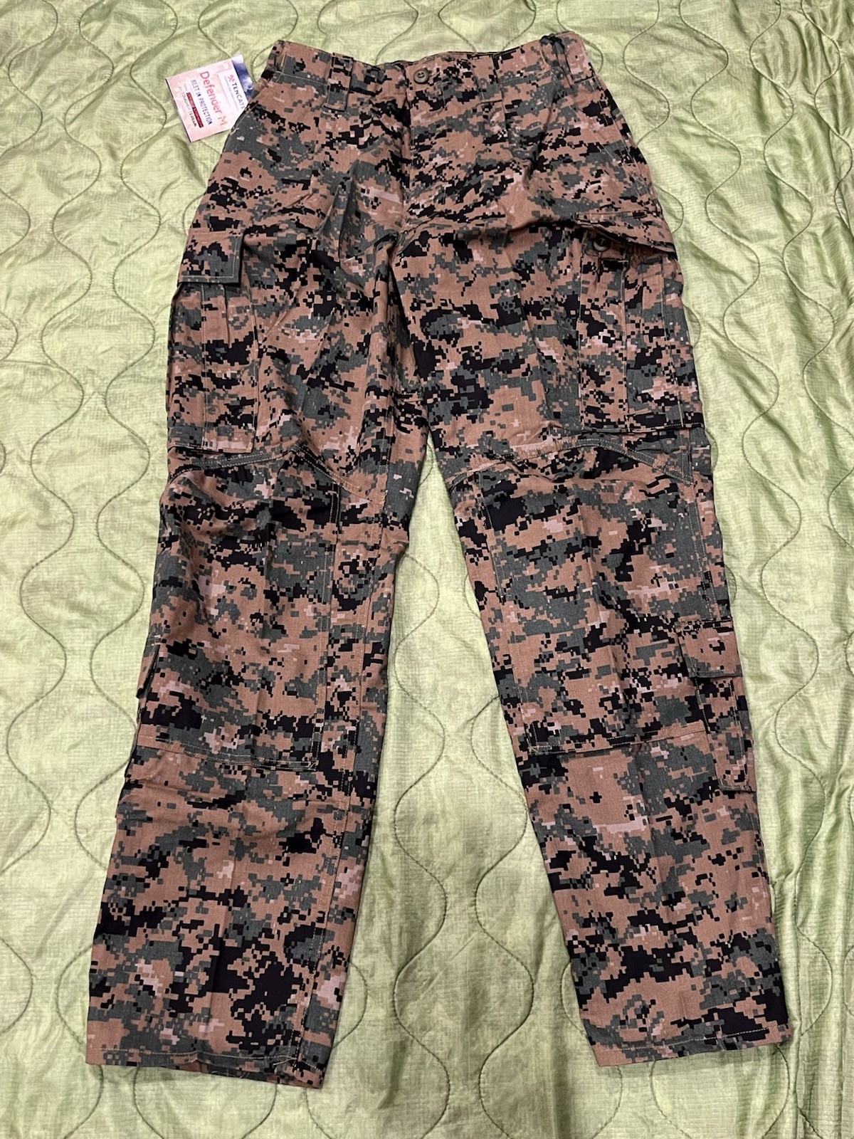 USMC Woodland MARPAT FROG Trousers Pants - Medium Reg - Fire Resistant - New