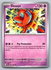 Pokémon TCG Pokémon DEOXYS 033/086 Common Regular NM ACTUAL SCAN