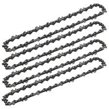 4 Pack 8" Chain Saw Blades For 8inch Mini Electric Chainsaw Handheld Wood Cutter