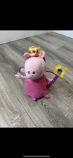 Peppa Pig - Princess Peppa - Plush Doll - Ty Beanie Babies - Pink Toy