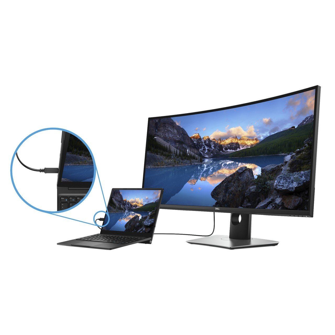Monitor Dell U-Series 38" 4K UHD 1600p ultra 3840x1600 60Hz 350 cd/m² 5ms, imagen 5