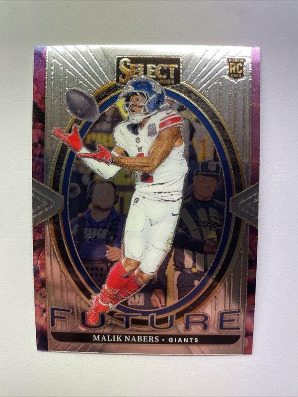 2024 Panini Select - Select Future Malik Nabers #2 (RC)