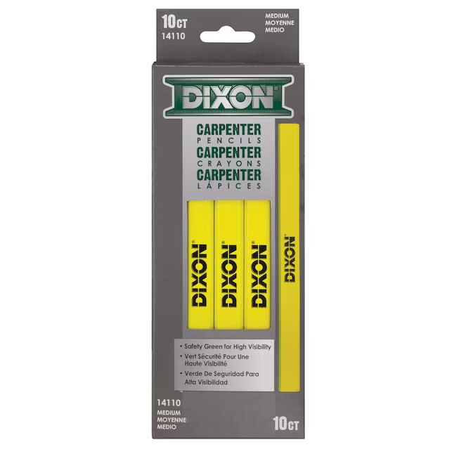 Dixon Medium Green Pencils 10-Pack &ndash; #2 Writing School Office