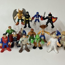 Imaginext Figuras Toy Story Woody Super Hero Marvel DC Lote Mixto de 15 Figuras