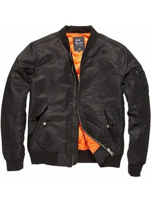 Vintage Industries Bomberjacke Blouson Welder Jacket Black