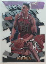 Topps 1997-98 Stadium Club Scottie Pippen Triumvirate T10B Chicago Bulls NBA