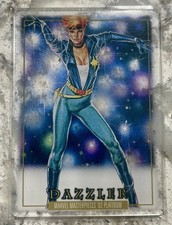 2024 Marvel Masterpieces 92 Platinum Dazzler # 20 Plexi