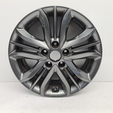 Hyundai Ix35 10-2016 6.5j 3 Split Spoke 17 Inch Alloy Wheel Grey 529102Y600