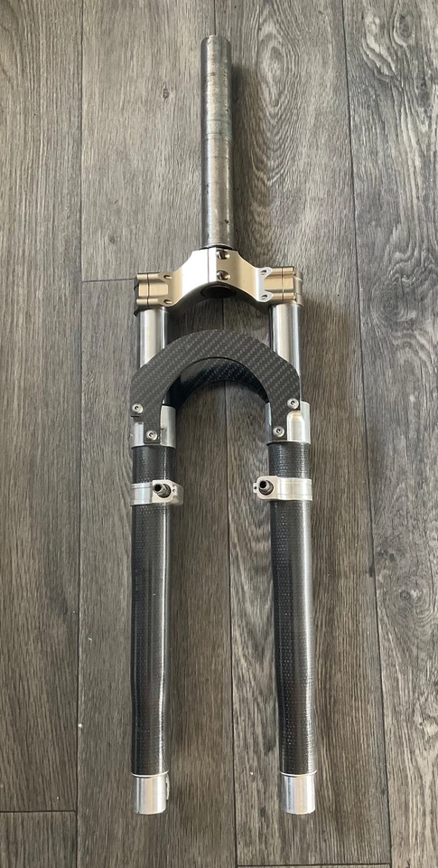 Pace RC36 1 1/8” suspension fork , carbon braces, threadless,mtb,vtg,retro, - Image 2 of 4