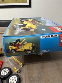 Lego Model Team 5510 Off Road 4X4 Jeep Incomplete Probably Box Instructions Read