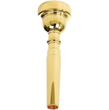 Bach 3491FCGP Classic 1.25C Cornet Mouthpiece in Gold Plate