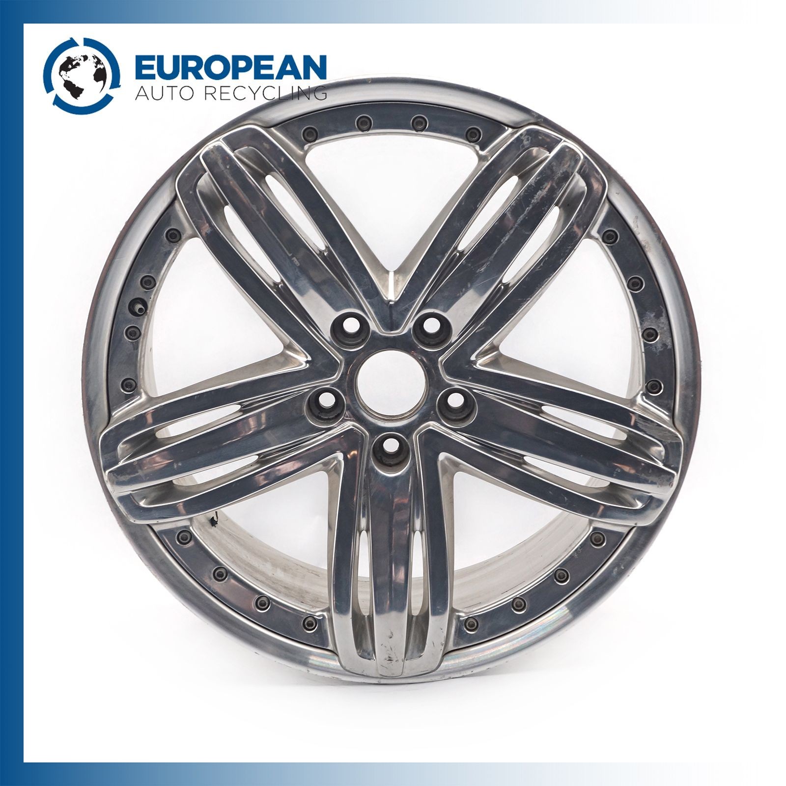 BENTLEY MULSANNE 21x9'' MULLINER Polished Wheel Rim 3Y0601025AN - OEM