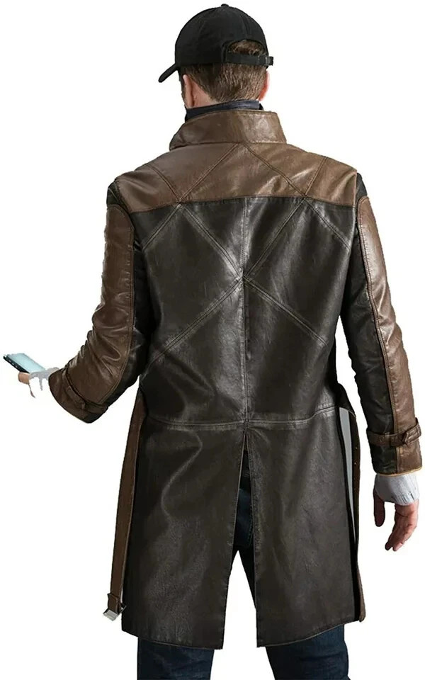 Aiden Pearce Watch Dogs Trench Coat - Watch Dogs Aiden Pearce Real