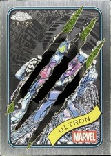 2025 Topps Chrome Marvel ULTRON CLAWED DIE-CUT #138 Serial #16/20 SP Case Hit