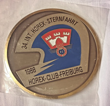 Targa HOREX 34. Viaggio internazionale HOREX-Sternfahrt Horex Club-Friburgo 1988