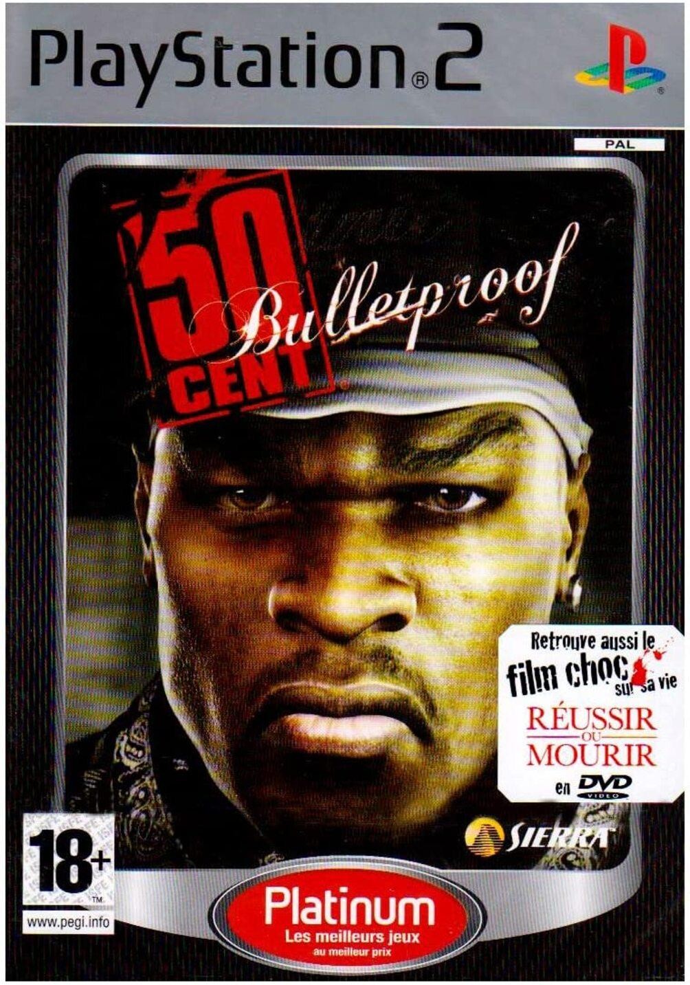 Jeu PS2 50 cent : bulletproof édition platinum