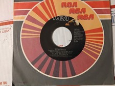 RCA 45 RPM Record, Elvis, Memories, Charro, VG