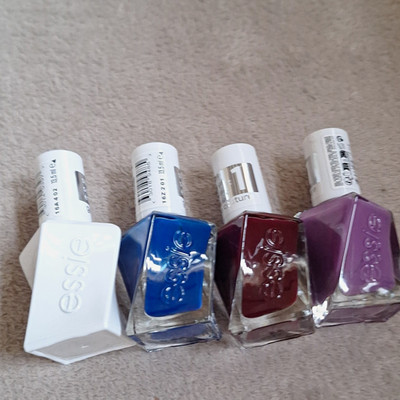 essie gel couture Nagellack Set 4x 13,5 ml Glanz, Top Coat + 558/360/561